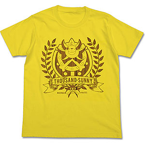 【クリックで詳細表示】From TV animation ワンピース サニー号 宝樹アダムTシャツ/イエロー-XL[コスパ]《在庫切れ》