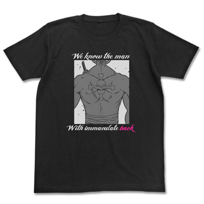 【クリックで詳細表示】From TV animation ワンピース その男の背中Tシャツ/ブラック-M[コスパ]《09月予約※暫定》