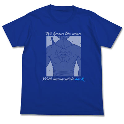 【クリックで詳細表示】From TV animation ワンピース その男の背中Tシャツ/ロイヤルブルー-XS[コスパ]《09月予約※暫定》