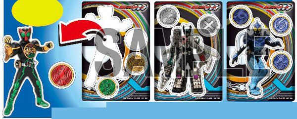 【クリックで詳細表示】仮面ライダーオーズ/OOO マグネットコレクションガムDX BOX(食玩)[エンスカイ]《在庫切れ》