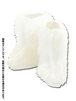 【クリックで詳細表示】ピュアニーモ XSサイズ ホワイトライオンブーツ ホワイト(ドール用衣装)[アゾン]《在庫切れ》