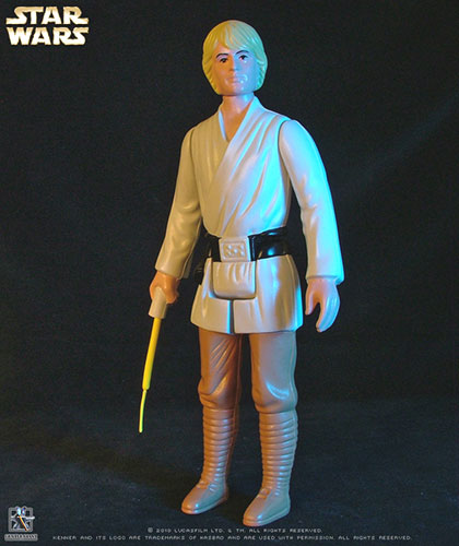 【クリックでお店のこの商品のページへ】レトロ・ケナー スター・ウォーズ ルーク・スカイウォーカー 12インチアクションフィギュア 単品[ジェントル・ジャイアント]《取り寄せ※暫定》Kenner Retro -12 Inch Action Figure： Star Wars -Luke Skywalker