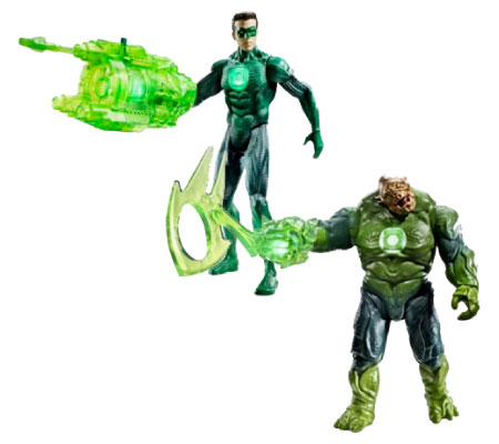 【クリックで詳細表示】グリーン・ランタン 10インチギャラクティックスケールアクションフィギュア 2種セット[マテル]《在庫切れ》Green Lantern - 10 inch Galactic Scale Action Figures (Assortment)