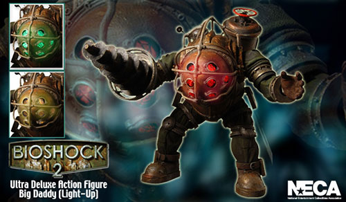 【クリックで詳細表示】バイオショック2 ビッグダディ ライトアップ ウルトラDXアクションフィギュア[ネカ]《在庫切れ》Bioshock 2 - Ultra Deluxe Action Figure： Big Daddy (Light-Up)