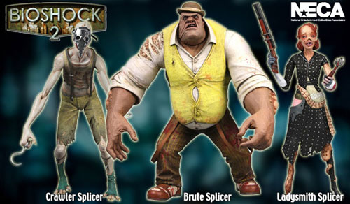 【クリックで詳細表示】バイオショック2 7インチアクションフィギュア シリーズ3 3種セット[ネカ]《在庫切れ》Bioshock - 7 Inch Action Figure Series 3