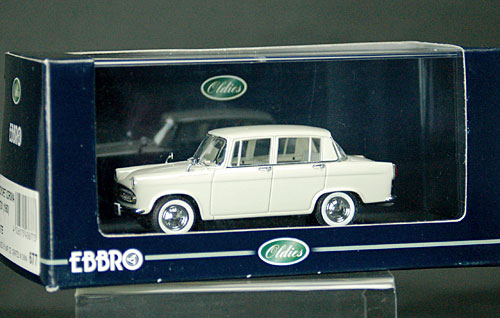 【クリックで詳細表示】1/43 トヨペット コロナ PT20 1960 ホワイト[EBBRO]《取り寄せ※暫定》