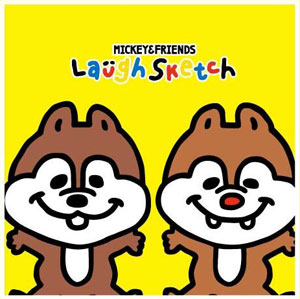 【クリックで詳細表示】ジグソー ミッキー＆フレンズ ラフスケッチ チップ＆デール 144ピース(D144-630)[テンヨー]《取り寄せ※暫定》