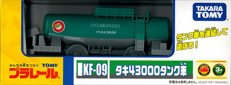 【クリックで詳細表示】KF-09 プラレール タキ43000タンク車[タカラトミー]《在庫切れ》