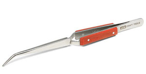 【クリックで詳細表示】精密ピンセット(逆作動・ツル首タイプ)[タミヤ]《取り寄せ※暫定》