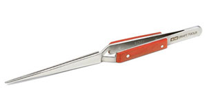 【クリックでお店のこの商品のページへ】精密ピンセット(逆作動・ストレートタイプ)[タミヤ]《取り寄せ※暫定》