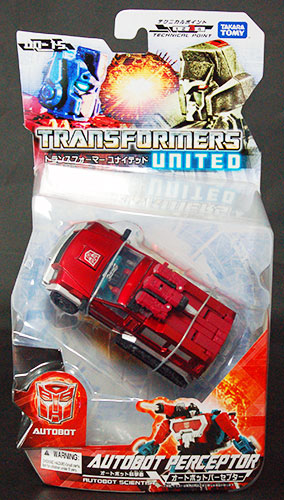 【クリックで詳細表示】トランスフォーマー ユナイテッド UN15 オートボットパーセプター[タカラトミー]《在庫切れ》