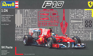 【クリックで詳細表示】ドイツ・レベル プラモデル 1/24 フェラーリF10[ハセガワ]《取り寄せ※暫定》