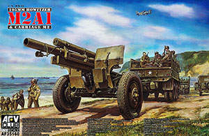 【クリックで詳細表示】AFVクラブ プラモデル 1/35 米軍 105mmホイッツァーM2A1〈第二次大戦ver.〉[GSIクレオス]《在庫切れ》