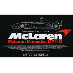 【クリックで詳細表示】プラモデル 1/20 マクラーレン メルセデス MP4/13[タミヤ]《在庫切れ》
