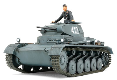 【クリックで詳細表示】プラモデル 1/48 ドイツ II号戦車A-C型(フランス戦線)[タミヤ]《取り寄せ※暫定》