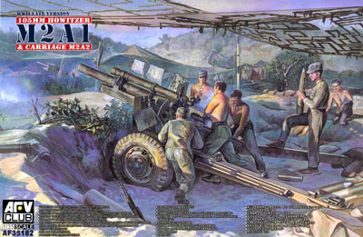 【クリックで詳細表示】AFVクラブ プラモデル 1/35 105mmホイッツァーM2A1 M2A2砲架〈第二次大戦ver.〉[GSIクレオス]《在庫切れ》