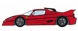 【クリックで詳細表示】ハンドメイドモデルカー 1/43 フェラーリ F50 スーパーチャージ ド・モディファイ レッド[アイドロン]《在庫切れ》