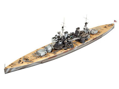 【クリックで詳細表示】1/700 H.M.S. Duke of York(イギリス海軍戦艦) プラモデル(再販)[ドイツレベル]《取り寄せ※暫定》