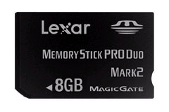 【クリックでお店のこの商品のページへ】Lexar メモリースティックPRO DUO【8GB】(Gaming Edition)[ホリ]《取り寄せ※暫定》