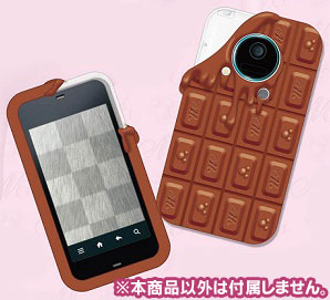【クリックでお店のこの商品のページへ】ディズニー MobiMore.(モビモア) チョコレートシリコンケース for IS03 チョコレート[タカラトミーアーツ]《在庫切れ》