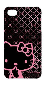 【クリックで詳細表示】iPhone4専用 キャラクターソフトジャケット ハローキティ(SAN-77KT)[グルマンディーズ]《在庫切れ》