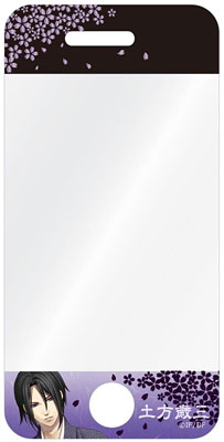 【クリックで詳細表示】薄桜鬼 iPhone 4 専用画面保護フィルム 土方[タカラトミーアーツ]《在庫切れ》