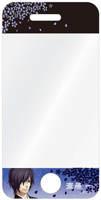 【クリックで詳細表示】薄桜鬼 iPhone 4 専用画面保護フィルム 斎藤[タカラトミーアーツ]《在庫切れ》