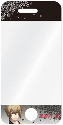 【クリックで詳細表示】薄桜鬼 iPhone 4 専用画面保護フィルム 風間[タカラトミーアーツ]《在庫切れ》