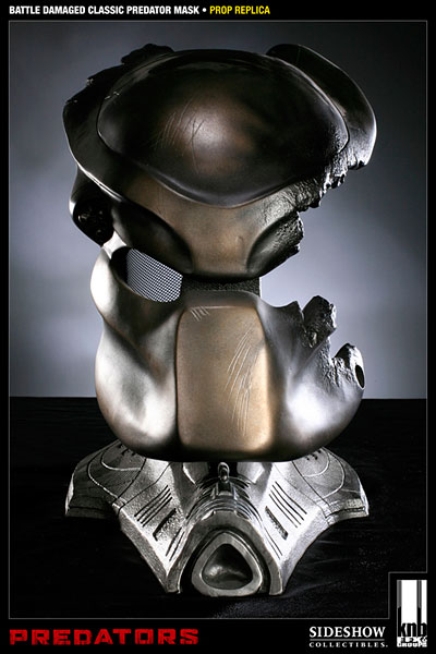 【クリックで詳細表示】プレデターズ 1/1スケール プロップレプリカ クラシックプレデター マスク(バトルダメージVer.) 単品[サイドショウ]《在庫切れ》Predators - 1/1 Scale Prop Replica： Classic Predator Mask (Battle Damaged Ver.)