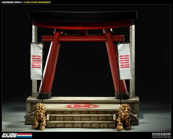 【クリックで詳細表示】G.I.ジョー 12インチフィギュア用ディスプレイベース 嵐影寺 単品[サイドショウ]《在庫切れ》G.I.JOE - 12 Inch Figures Environment： Arashikage Temple