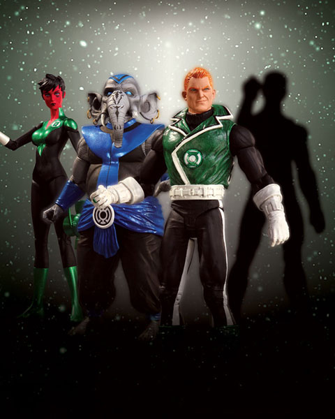 【クリックで詳細表示】グリーン・ランタン アクションフィギュア シリーズ5 4種セット[DCダイレクト]《在庫切れ》Green Lantern - Action Figure Series 5 (Assortment)
