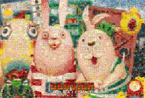 【クリックでお店のこの商品のページへ】ジグソー ウサビッチ 監獄デイズ 1000ピース(31-365)[ビバリー]《取り寄せ※暫定》