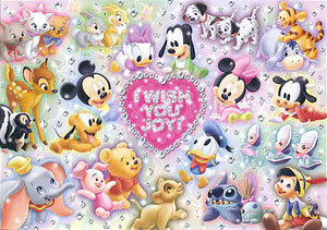 【クリックで詳細表示】ジグソー ディズニー I WISH YOU JOY！ -おめでとう-(写真が飾れる) 200ピース(D-200-894)[テンヨー]《在庫切れ》