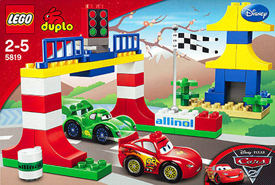 【クリックで詳細表示】レゴ デュプロ カーズ 5819 トウキョウレース[レゴジャパン]《在庫切れ》