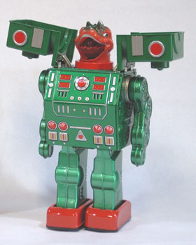 【クリックで詳細表示】ブリキのおもちゃ 怪獣ロボット[ブリキ屋]《取り寄せ※暫定》