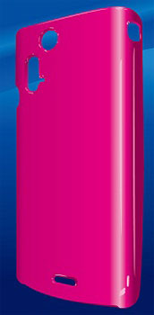 【クリックで詳細表示】フィッツガジェット Xperia acro専用 シェルジャケット ピンク(XAC-06PK)[グルマンディーズ]《在庫切れ》