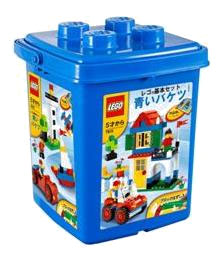 【クリックで詳細表示】レゴ 7615 基本セット・青いバケツ プレイマット付き[レゴジャパン]《在庫切れ》