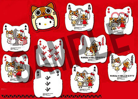 【クリックで詳細表示】アイルー×ハローキティ そのままトランプ[エンスカイ]《在庫切れ》