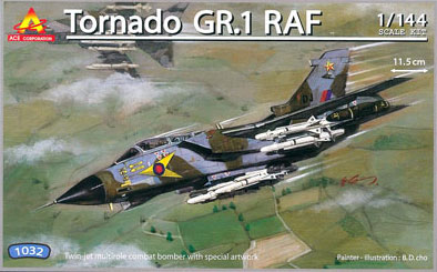 【クリックで詳細表示】ACE プラモデル エアクラフト・シリーズ 1/144 トーネード GR.MK1 RAF[河合商会]《在庫切れ》