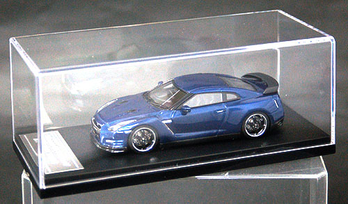 【クリックで詳細表示】MIRAGE(ミラージュ) レジンモデル 1/43 ニッサン GT-R スペックV 2011MY(R35) オーロラフレアーブルーパール[hpi]《在庫切れ》