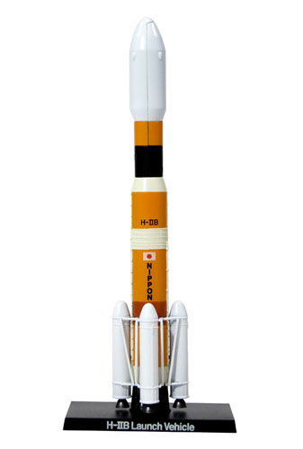 【クリックで詳細表示】プラモデル スペースクラフト No.04 1/350 HIIBロケット(再販)[アオシマ]《在庫切れ》