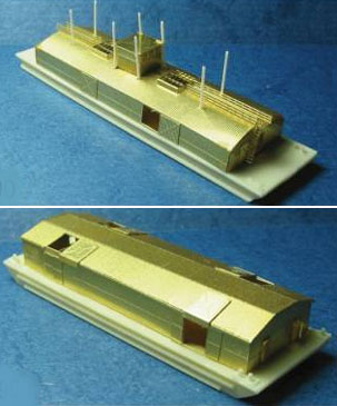 【クリックで詳細表示】上海ライオンロア 艦船模型用エッチングパーツ 1/700 WWII 米海軍 艀 1 YF390 ＆ YF959[ピットロード]《取り寄せ※暫定》
