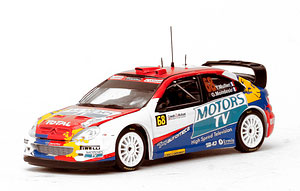 【クリックで詳細表示】ビテス モデルカー 1/43 シトロエン クサラ WRC - ＃68 Y.Muller/G.Mondesir Rallye de France - Alsace 2010[LJPコーポレーション]《在庫切れ》