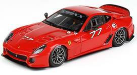 【クリックで詳細表示】BBR レジン完成品 1/43 フェラーリ 599XX ホームステッド・マイアミ 2010 コルサレッド No.77[BBR]《発売済・取り寄せ※暫定》