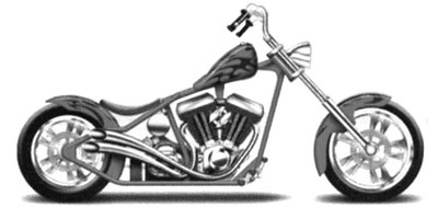 【クリックで詳細表示】アメリカ・レベル プラモデル 1/12 RMカスタム ＂クルセイダー＂ チョッパー[ハセガワ]《取り寄せ※暫定》