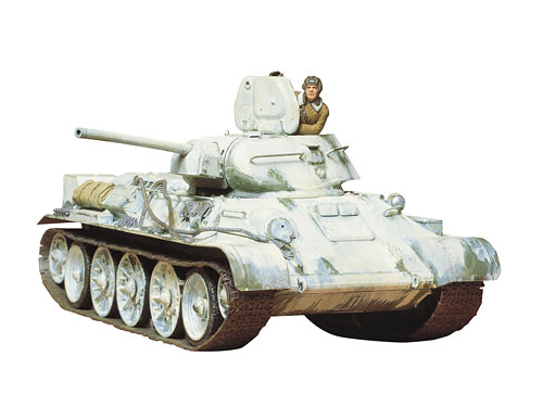 【クリックで詳細表示】プラモデル 1/35 ソビエト T34/76 戦車 1942年型[タミヤ]《在庫切れ》