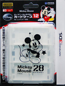 【クリックで詳細表示】3DS/DS用 ディズニーキャラクター カードケース12 for ニンテンドー3DS ミッキー[ホリ]《在庫切れ》
