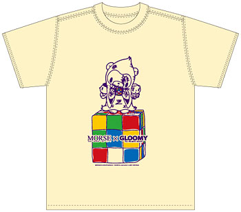 【クリックで詳細表示】モールス×グルーミー コラボTシャツ/クリーム-M[ダイブ]《在庫切れ》
