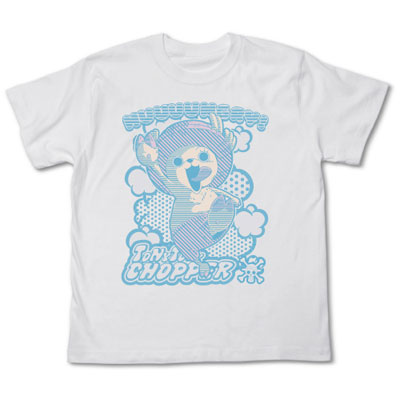 【クリックで詳細表示】From TV animation ワンピース わたあめ大好きチョッパーTシャツ/ホワイト-XL[コスパ]《在庫切れ》