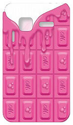 【クリックで詳細表示】ディズニー MobiMore.(モビモア) チョコレートシリコンケース for INFOBAR ミックスベリーチョコレート[タカラトミーアーツ]《在庫切れ》